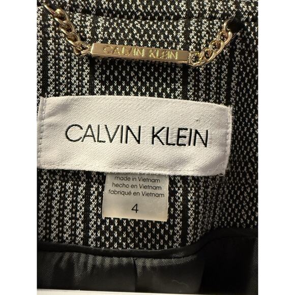 Calvin Klein Women’s Plaid Suit Jacket Blazer - Size 4 - NWT - Picture 7 of 13